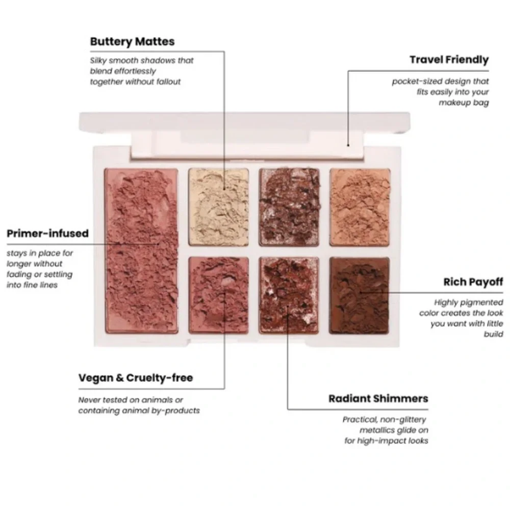 HALF CAKED Eye and Cheek Palette in Duality